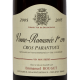 vosne romanée cros parentoux