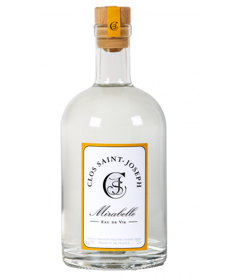 Eau de Vie de Mirabelle Clos St-Joseph