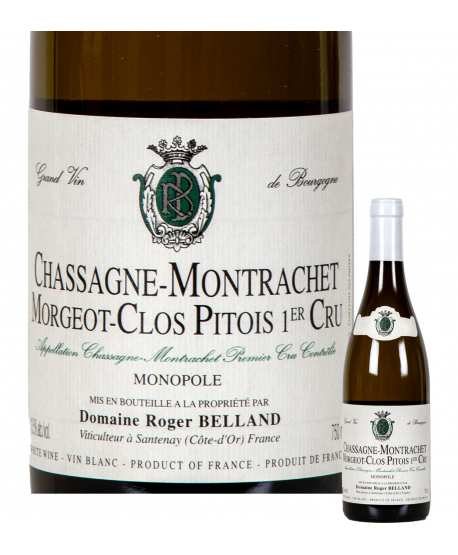 ChassagneMontrachet 1er Cru Clos Pitois Morgeot Roger Belland